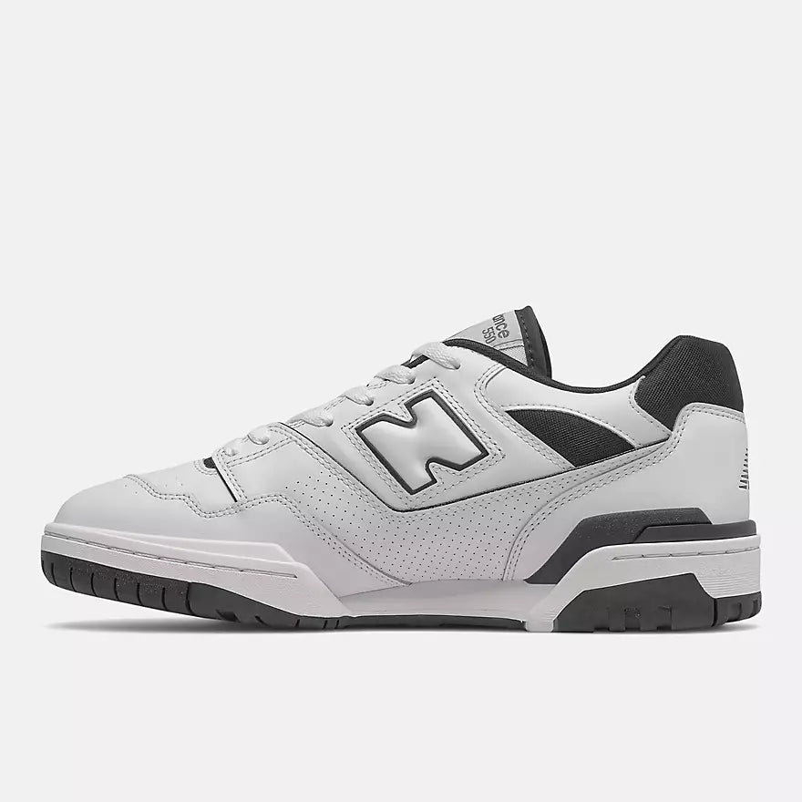 NEW BALANCE BB550 - WHITE/ BLACK